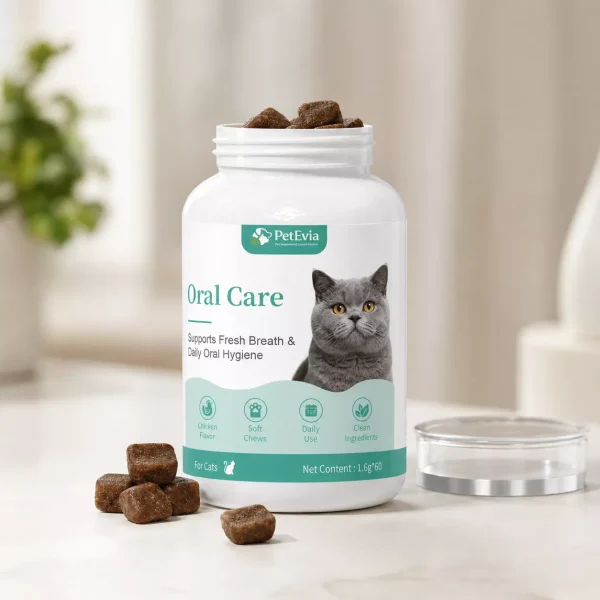cat fresh breath soft chews