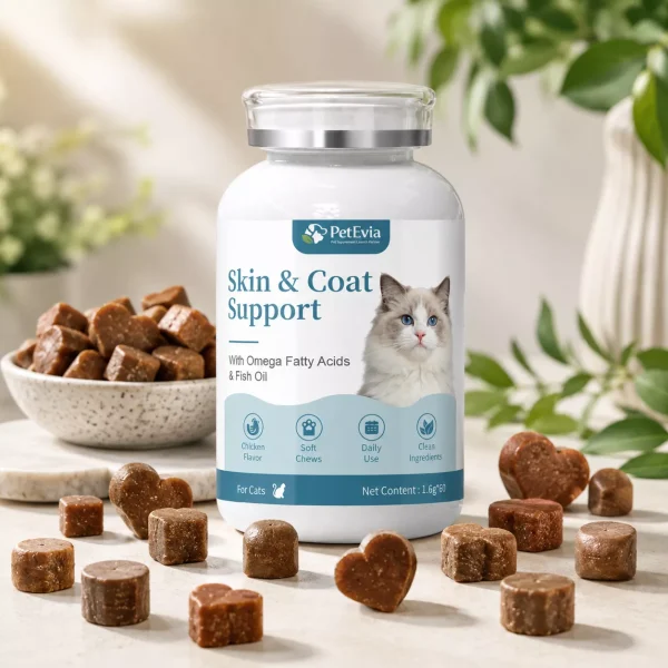 custom cat hair growth lecithin soft chews