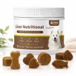 custom dog liver support soft chews