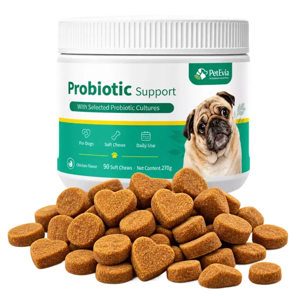 custom dog probiotic soft chews