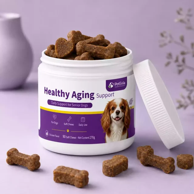dog anti aging soft chews