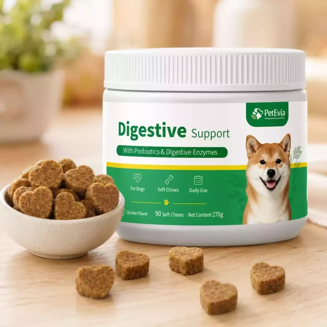 dog digestive health soft chews for sale