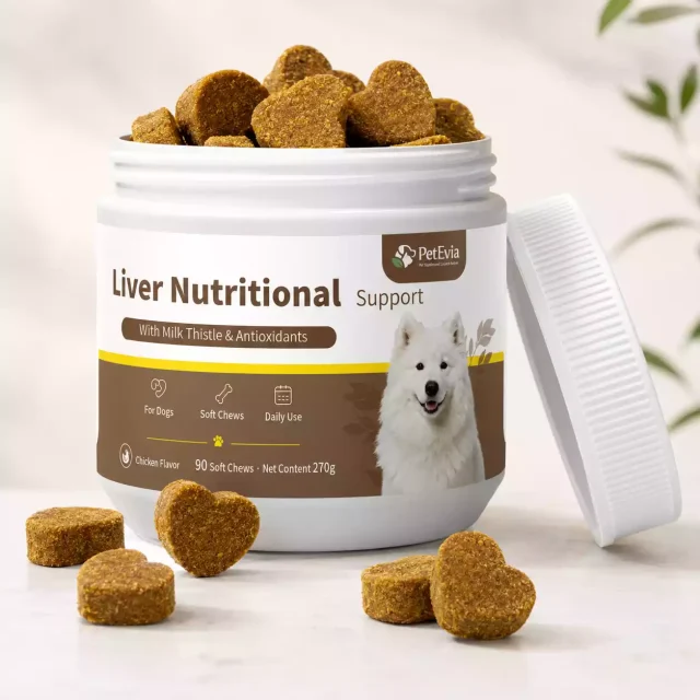 dog liver support soft chews