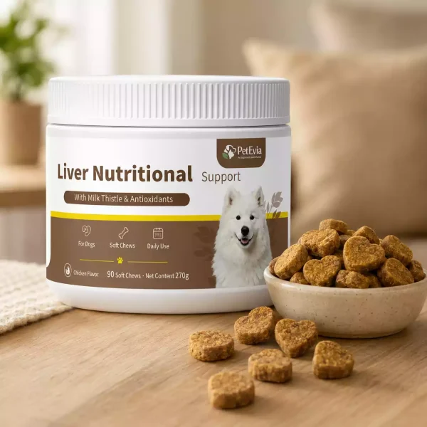 dog liver support soft chews for sale