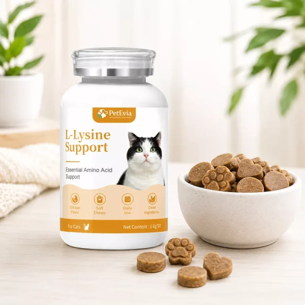 l lysine soft chews for cat