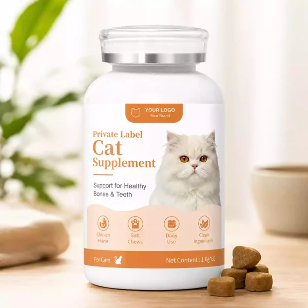 private label cat calcium supplement soft chews