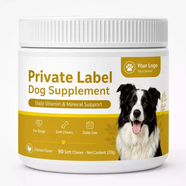 private label dog multivitamin soft chews