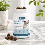 skin & coat care soft chews for cat